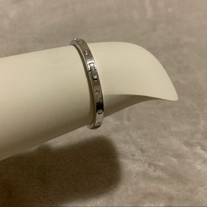 Silver Kate Spade bracelet